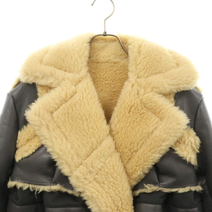 楽天市場】Sacai(サカイ) サイズ:1 22AW Faux Shearling Coat 22-06277  