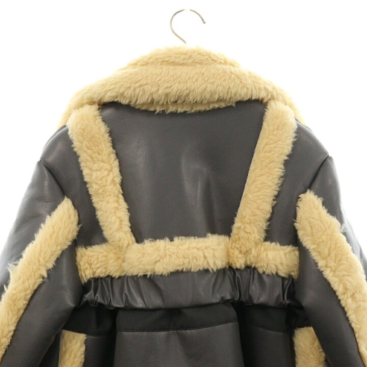 楽天市場】Sacai(サカイ) サイズ:1 22AW Faux Shearling Coat 22-06277  