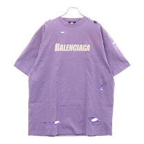 楽天市場】balenciaga（柄ロゴ）（Tシャツ・カットソー｜トップス 