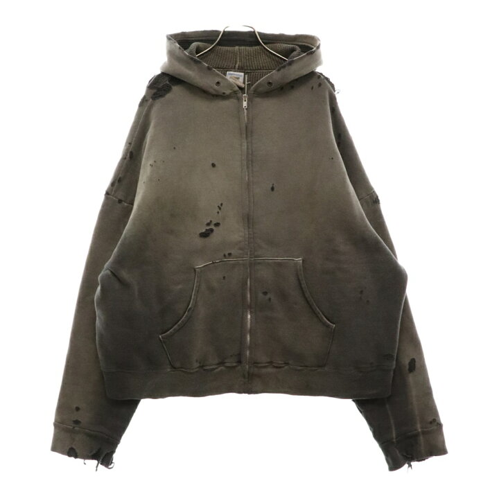 楽天市場】SAINT MICHAEL(セントマイケル) サイズ:M Zip up hoodie/DBL 