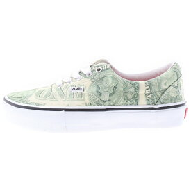 SUPREME(シュプリーム) サイズ:25.5cm 23SS ×VANS Skate Era Dollar Bill Green VN0A5FC9GRN バンズ スケート エラ ダラービルグリーン ローカットスニーカー US7.5/25.5cm【新古品/中古】【程度S】【カラーグリーン】【オンライン限定商品】