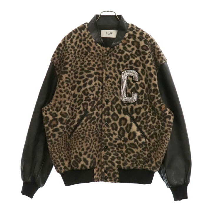 楽天市場】CELINE(セリーヌ) サイズ:46 Teddy Jacket In Leopard Print 