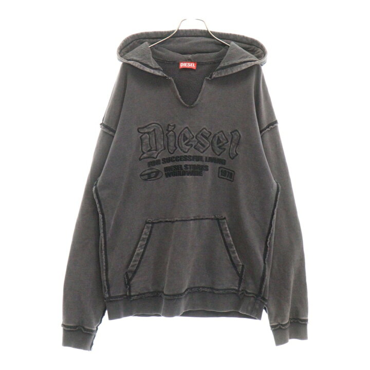 楽天市場】DIESEL(ディーゼル) サイズ:S 24AW S-BOXT-HOOD-RAW ロゴ 