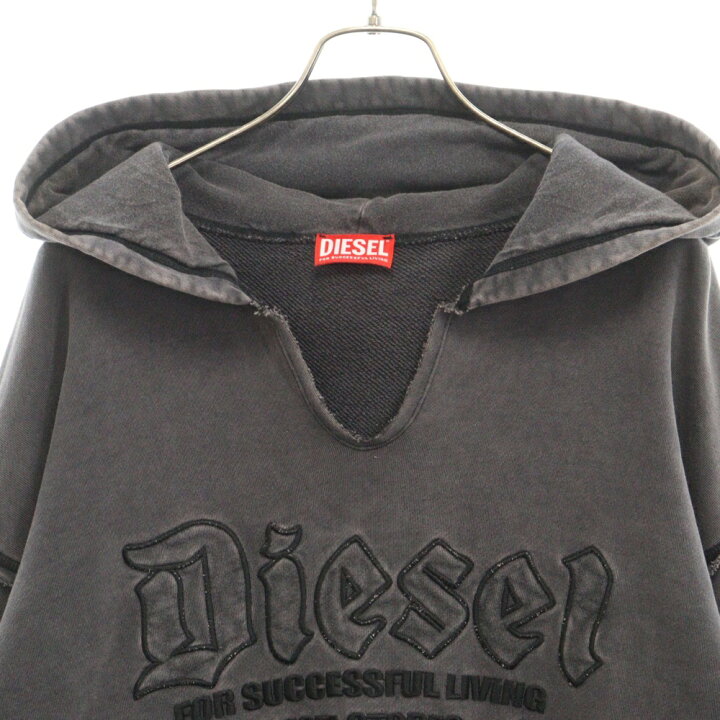 楽天市場】DIESEL(ディーゼル) サイズ:S 24AW S-BOXT-HOOD-RAW ロゴ 
