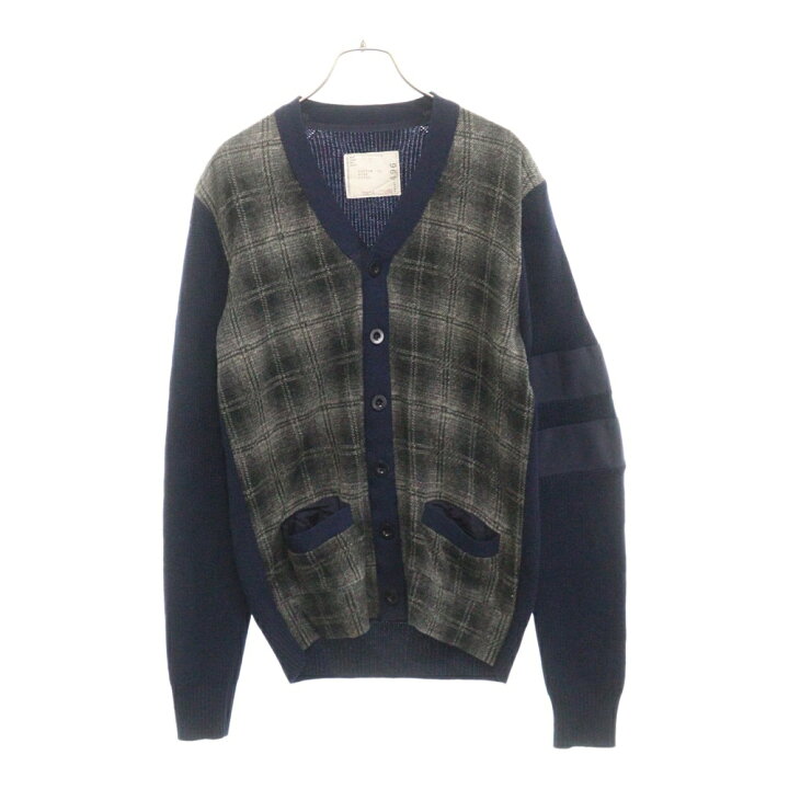 楽天市場】Sacai(サカイ) サイズ:1 13AW チェック切替デザイン 