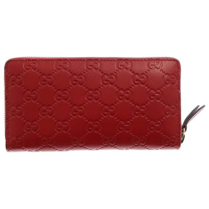 楽天市場】GUCCI(グッチ) グッチシマ チェリー ラウンドジップ長財布 