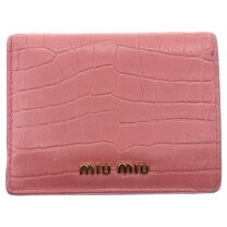 楽天市場】財布 miumiu クロコ型押しの通販