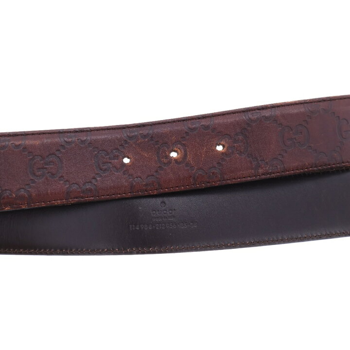 楽天市場】GUCCI(グッチ) サイズ:85・34 GG柄 インターロッキング 