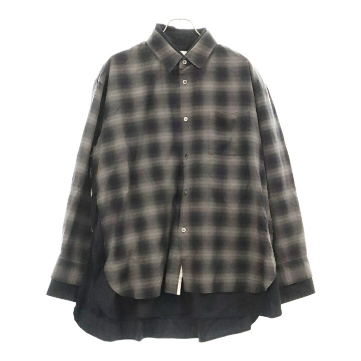 楽天市場】Stein(シュタイン) サイズ:S 22SS OVERSIZED LAYERED SHIRT 