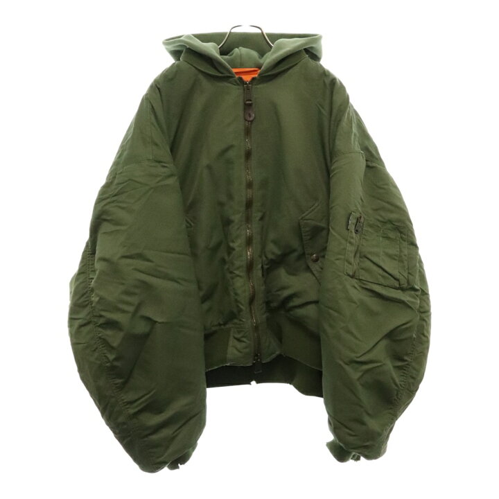 楽天市場】BALENCIAGA(バレンシアガ) サイズ:S 24AW フード付き MA-1 