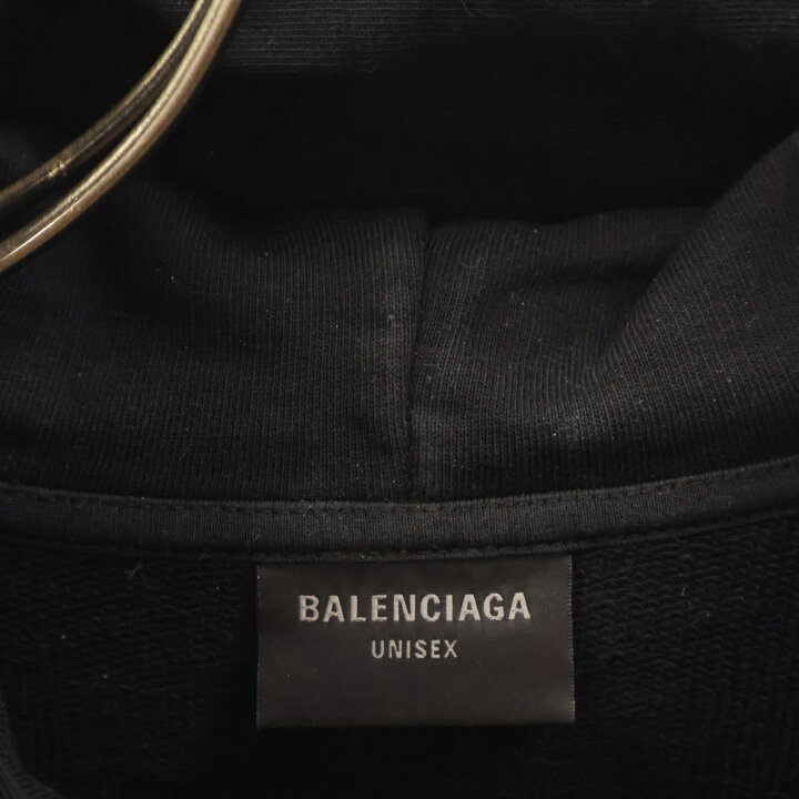 楽天市場】BALENCIAGA(バレンシアガ) サイズ:3 23AW Metal Logo Hoodie  