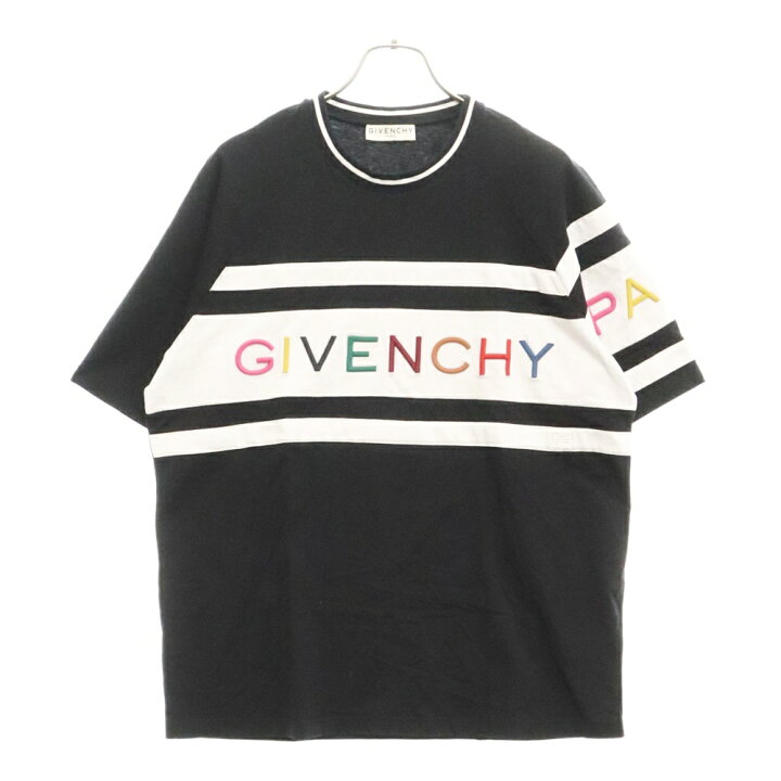 楽天市場】GIVENCHY(ジバンシィ) サイズ:L 20SS マルチカラーロゴ刺繍 