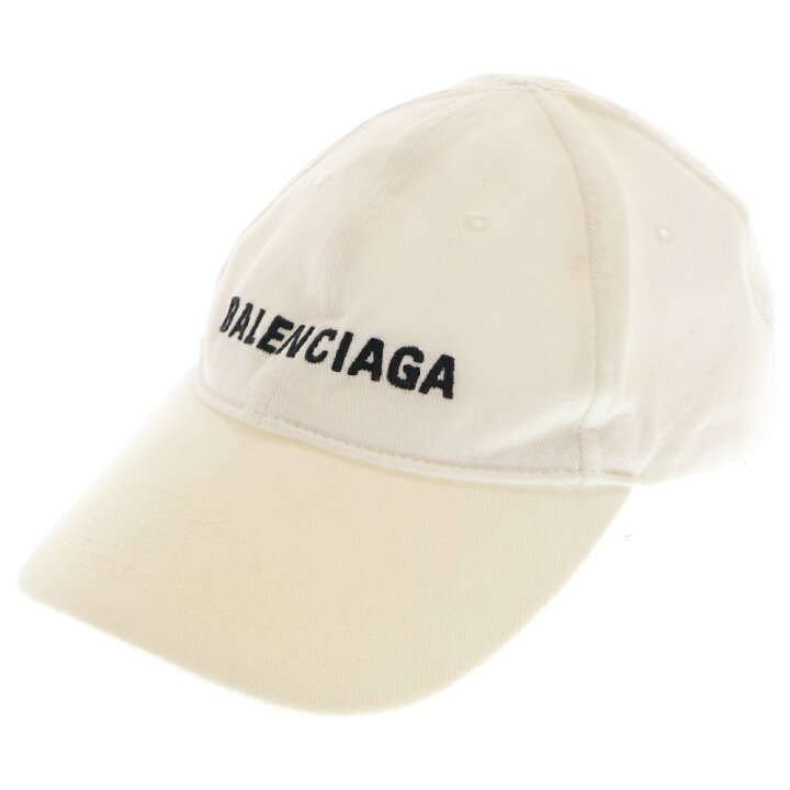 楽天市場】BALENCIAGA(バレンシアガ) サイズ:L 17AW LOGO CAP ロゴ刺繍 