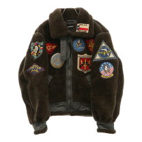 楽天市場】アヴィレックス ボアジャケット（メンズファッション）の通販