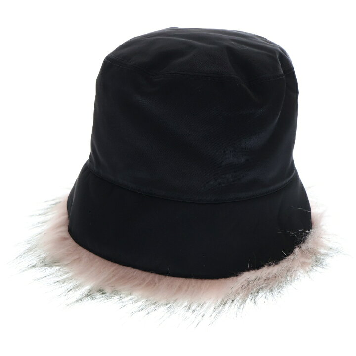 楽天市場】PRADA(プラダ) サイズ:M RE-NYLON FUR HAT リナイロン 