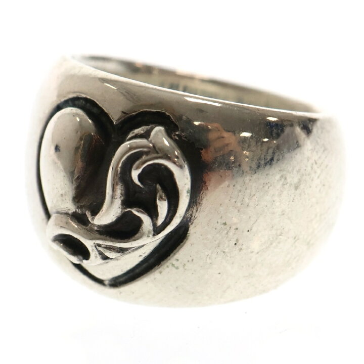 楽天市場】CHROME HEARTS(クロムハーツ) サイズ:7号 HEART IN BAND 