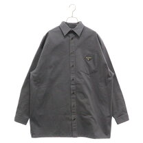 楽天市場】PRADA プラダ（カラーグレー）（カジュアルシャツ｜トップス 