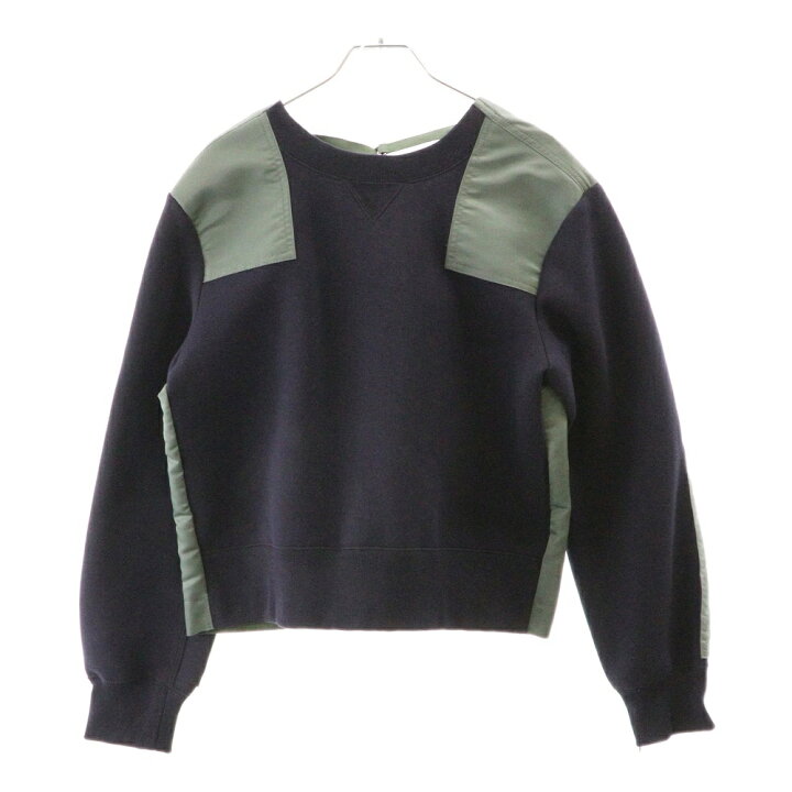 サカイ sacai 24SS Sweat Nylon Twill Pullover スウェット トレーナー  