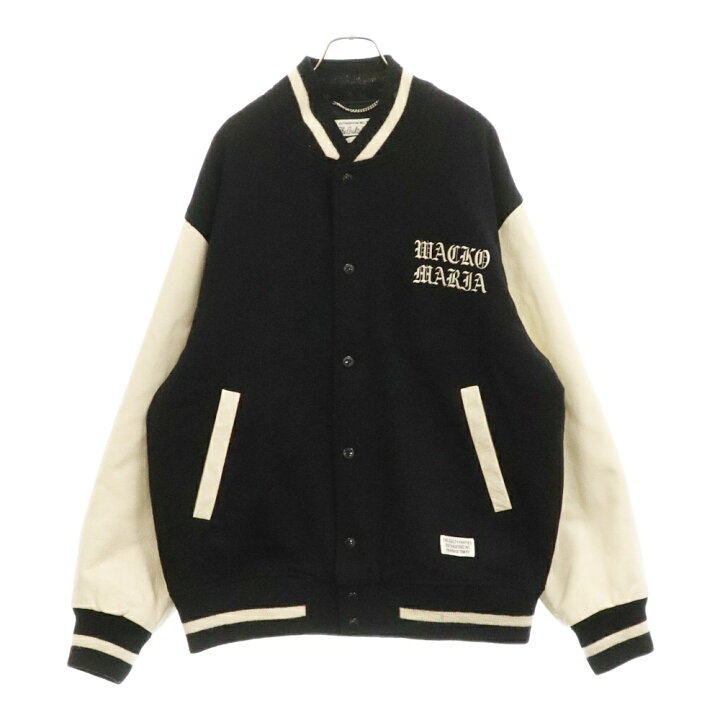 楽天市場】WACKO MARIA(ワコマリア) サイズ:M 22AW LEATHER VARSITY 