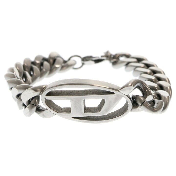 楽天市場】DIESEL(ディーゼル) oval D オーバルD シルバーブレスレット 