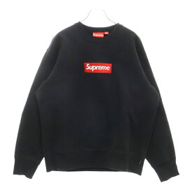 SUPREME(シュプリーム) サイズ:S 22AW Box Logo Crewneck ボックスロゴクルーネックスウェットシャツ トレーナー ブラック【中古】【程度B】【カラーブラック】【取扱店舗BRING梅田茶屋町店】