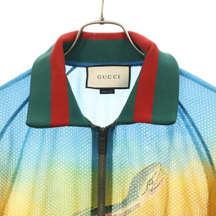楽天市場】GUCCI(グッチ) サイズ:S Snake Print Mesh Jacket スネーク 