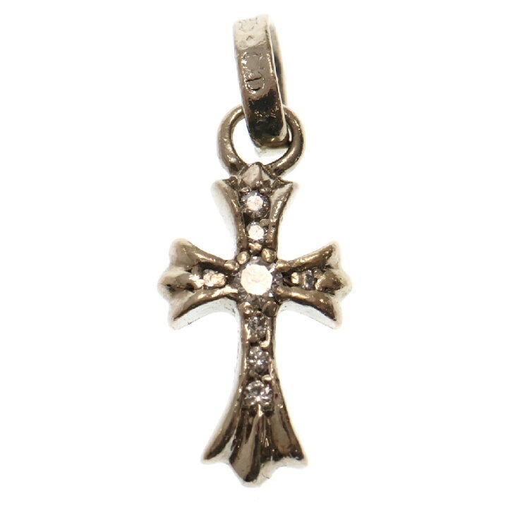 楽天市場】CHROME HEARTS(クロムハーツ) 18KWG CRS BBYFAT P/DIA 