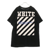 楽天市場】off-white 中古（サイズ（S/M/L）L）（Tシャツ・カットソー 