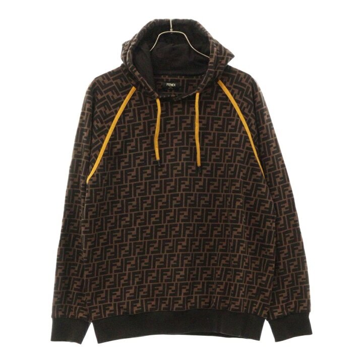 楽天市場】FENDI(フェンディ) サイズ:L FFロゴ ズッカ柄 プルオーバー 