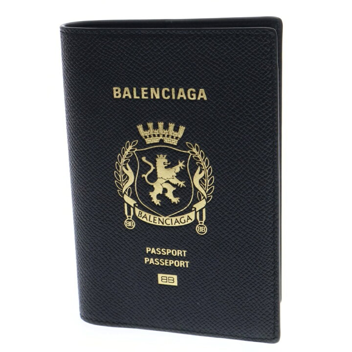 楽天市場】BALENCIAGA(バレンシアガ) レザー パスポートケース 787742 