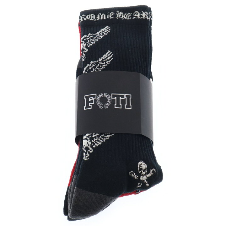 楽天市場】CHROME HEARTS(クロムハーツ) サイズ:25～27cm FOTI SOCKS 