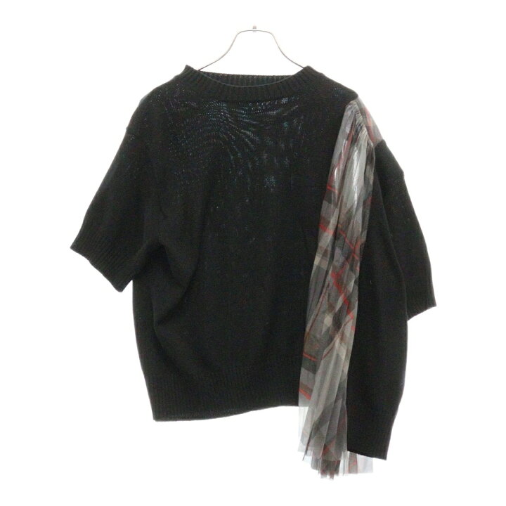 sacai ドッキングニット 半袖 黒×ストライプ size3（楽天市場】Sacai 