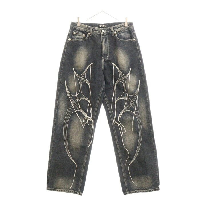 楽天市場】THUG CLUB(サグクラブ) サイズ:2 TRIBAL TREE DENIM PANTS 