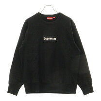 楽天市場】supreme box logo crewneck blackの通販 