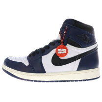 楽天市場】air jordan 1 retro high og ネイビーの通販
