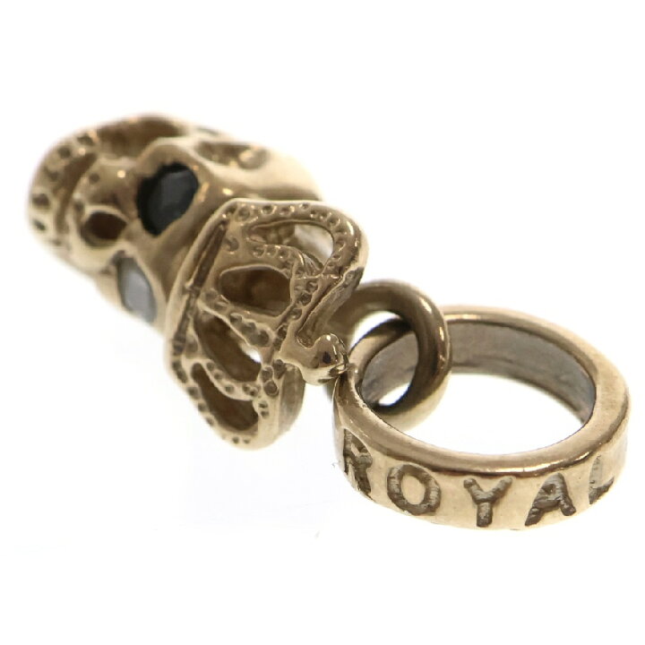 楽天市場】ROYAL ORDER(ロイヤルオーダー) 9K SKULL W/ CROWN スカル 