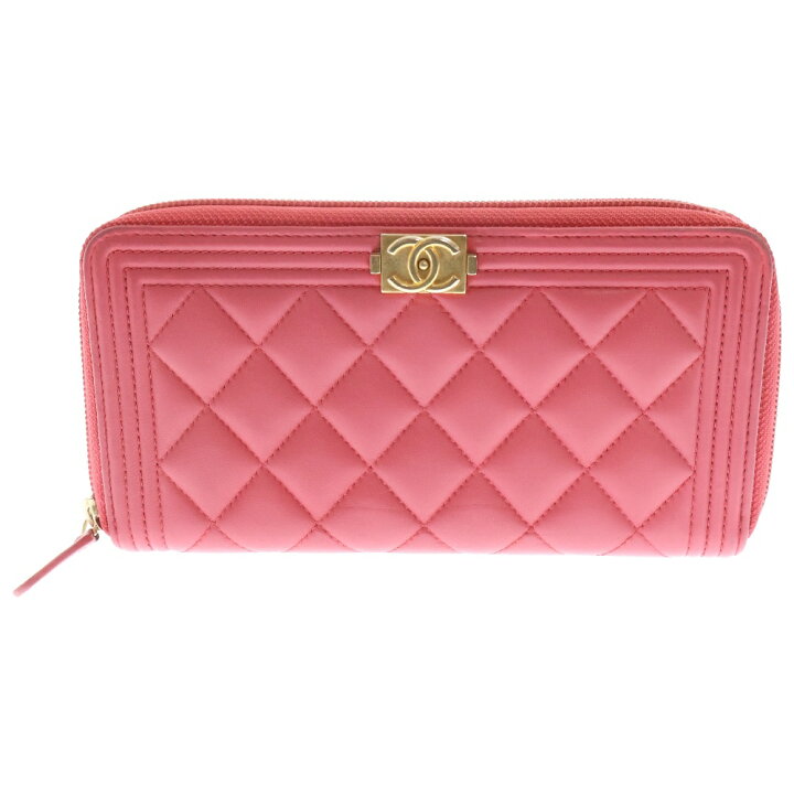 楽天市場】CHANEL(シャネル) マトラッセ ラムスキンレザー ココマーク 