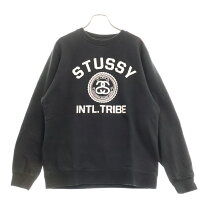 楽天市場】stussy（柄ロゴ）（スウェット・トレーナー｜トップス 