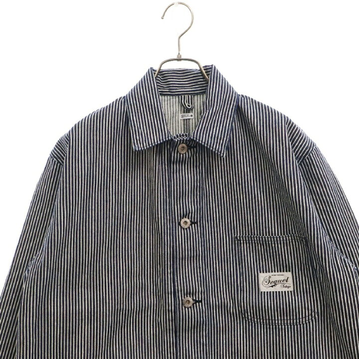 楽天市場】SEQUEL(シークエル) サイズ:S 25SS HICKORY DENIM JACKET  