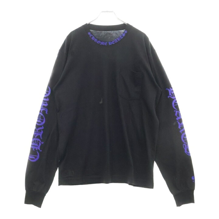 楽天市場】CHROME HEARTS(クロムハーツ) サイズ:L Neck Logo L/S Tee 