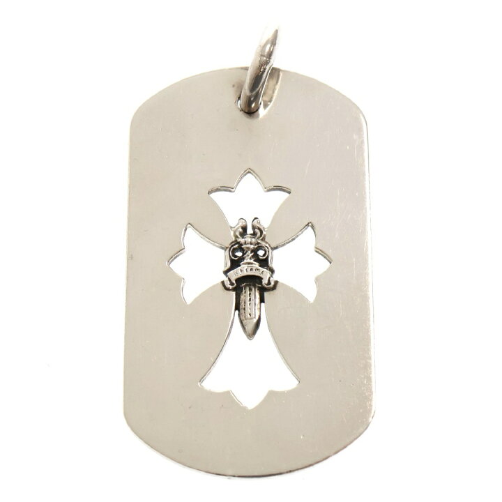 楽天市場】CHROME HEARTS(クロムハーツ) D/TAG LRG CROSS DAGG カット  