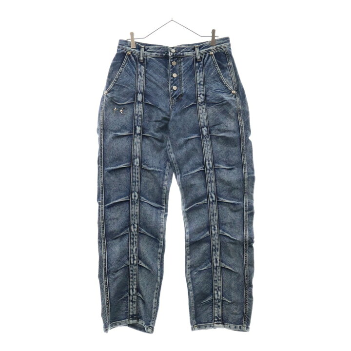 楽天市場】THUG CLUB(サグクラブ) サイズ:3 24AW LINE GOB DENIM PANTS 
