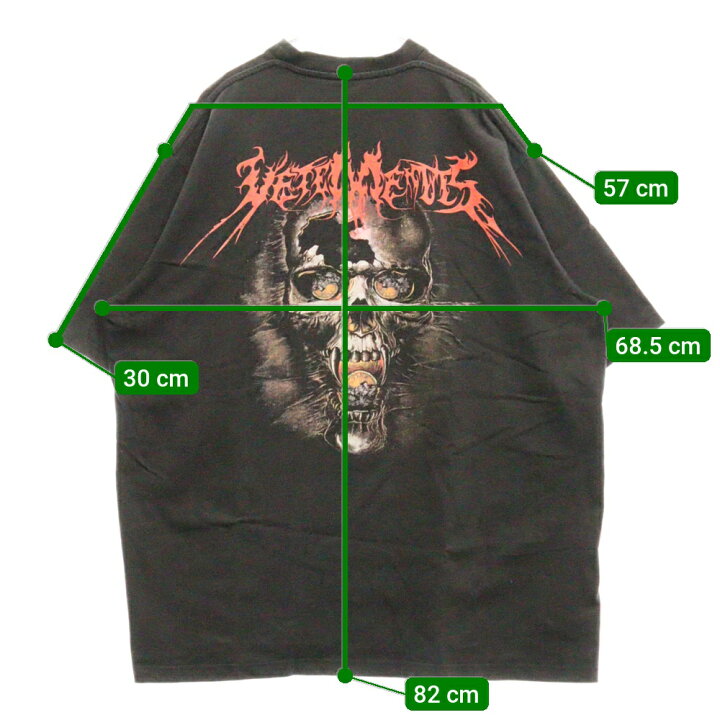 楽天市場】VETEMENTS(ヴェトモン) サイズ:M 17AW OVERSIZED HEAVY 