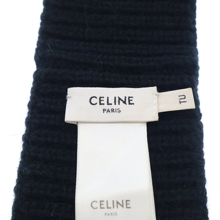 楽天市場】CELINE(セリーヌ) ロゴワッペン ヘアバンド ブラック 
