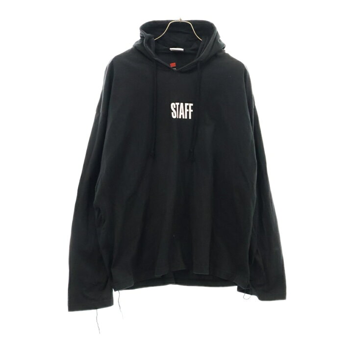 楽天市場】VETEMENTS(ヴェトモン) サイズ:M 17SS ×Hanes Staff Hoodie 