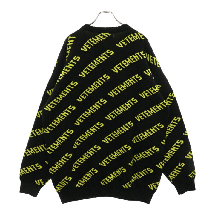 楽天市場】VETEMENTS(ヴェトモン) サイズ:XS 21AW ロゴ総柄 ジャガード 