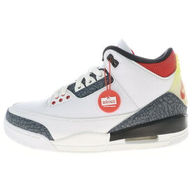 NIKE(ナイキ) サイズ:27.5cm AIR JORDAN 3 RETRO SE-T CZ6431-100 エアジョーダン3 ハイカットスニーカー US9.5/27.5cm ホワイト【中古】【程度A】【カラーホワイト】【取扱店舗BRING WASTE_NOT】