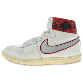 NIKE(ナイキ) サイズ:28.0cm ×AWAKE NY JORDAN AIR SHIP PE SP アウェイク ニューヨーク ジョーダン エアシップ ハイカットスニーカー ホワイト/レッド US10/28cm FN8675-100【中古】【程度B】【カラーホワイト】【オンライン限定商品】