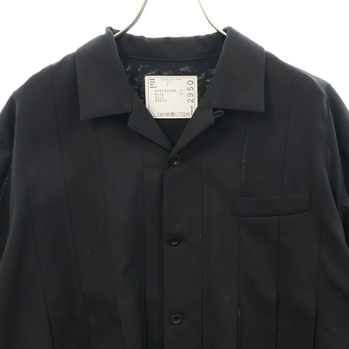 楽天市場】Sacai(サカイ) サイズ:3 23SS Suiting Shirt スーツ半袖 
