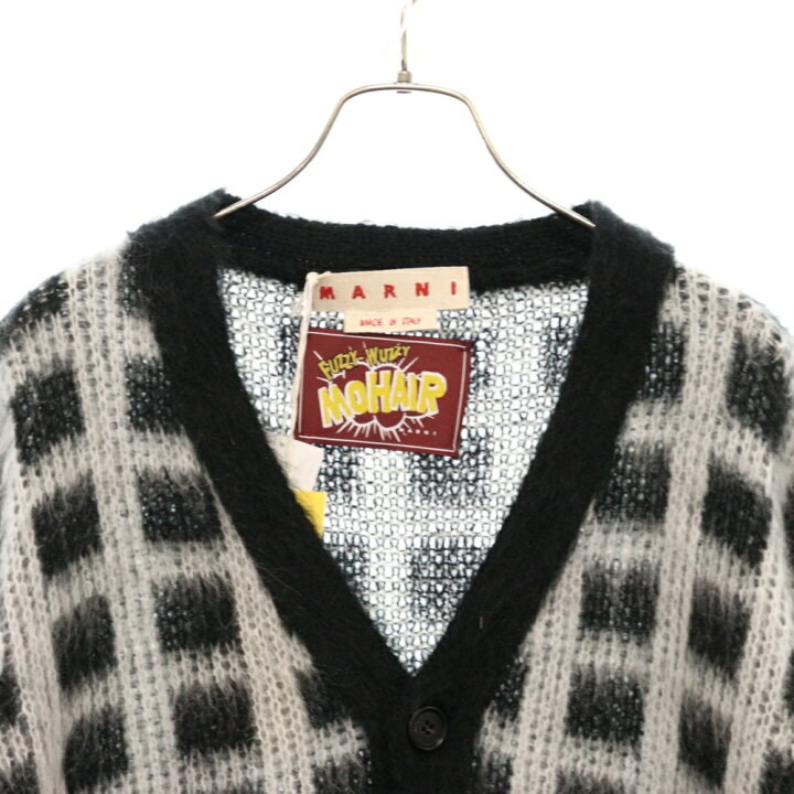 楽天市場】MARNI(マルニ) サイズ:44 チェック柄 モヘヤニット  